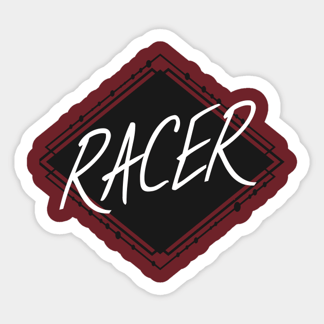 Racer Sticker by maxcode